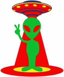 Alien and UFO